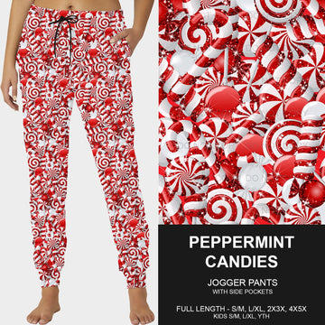 B184 - Preorder Peppermint Candies Joggers (Closes 10/06. ETA early Dec.)