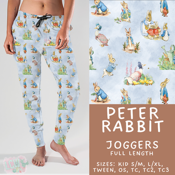 Batch #456 - Storybook Collection 4 - Closes 11/28 - ETA late Jan - Peter Rabbit Joggers