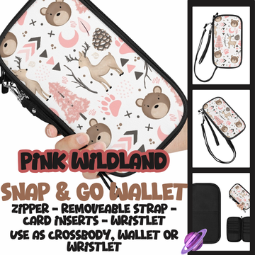 PINK WILDLAND - SNAP & GO WALLETS PREORDER CLOSING 12/18