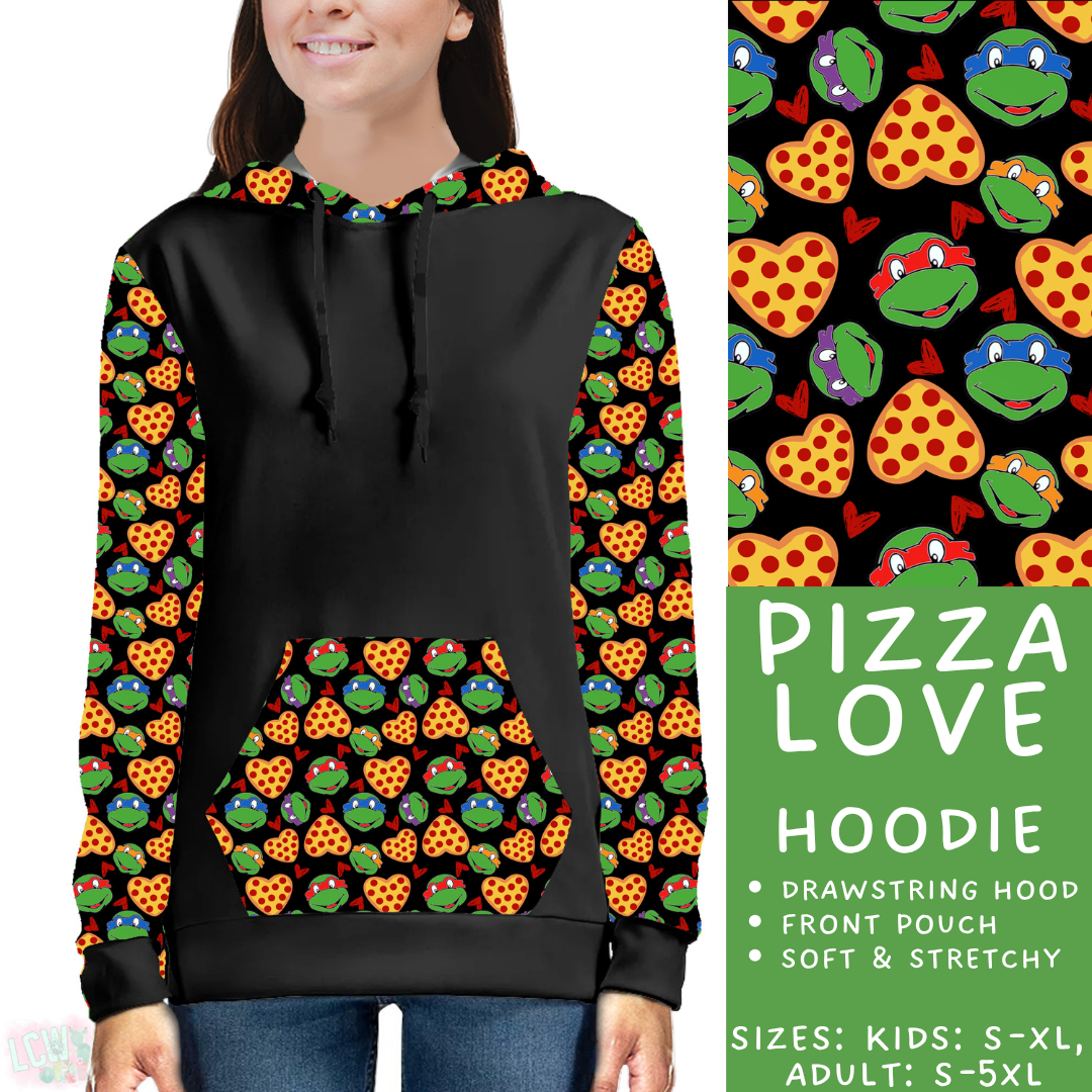 Batch #457 - Magical Character Love Collection - Closes 12/1 - ETA mid Jan - Pizza Love Hoodie