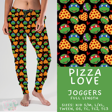 Batch #457 - Magical Character Love Collection - Closes 12/1 - ETA mid Jan - Pizza Love Joggers