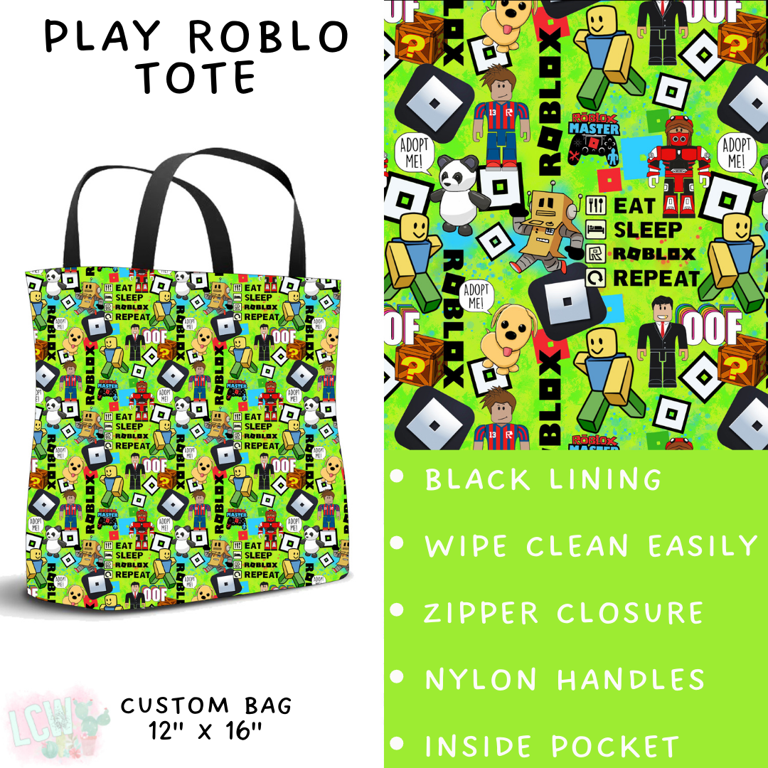 Batch #278 - Cool Characters 7 - Closes 1/29 - ETA early April - Play Roblo Tote