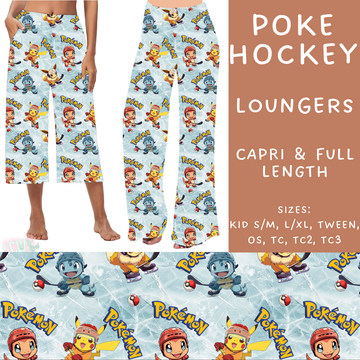 Batch #247 - Cool Characters 6 - Closes 12/2 - ETA late Jan - Poke Hockey Capri and Full Length Loungers