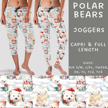 Batch #231 - Tis The Season - Closes 10/31 - ETA early/mid Dec - Polar Bears Full and Capri Length Joggers