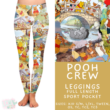 Batch #472 - Magical Faves 16 - Closes 1/5 - ETA late Feb - Pooh Crew Full Length Leggings