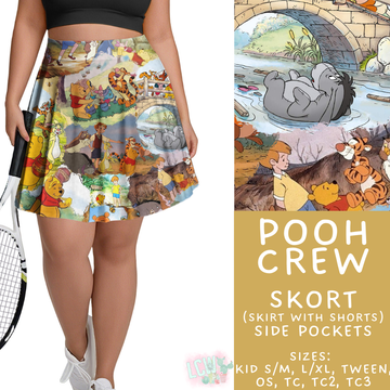 Batch #472 - Magical Faves 16 - Closes 1/5 - ETA late Feb - Pooh Crew Skort