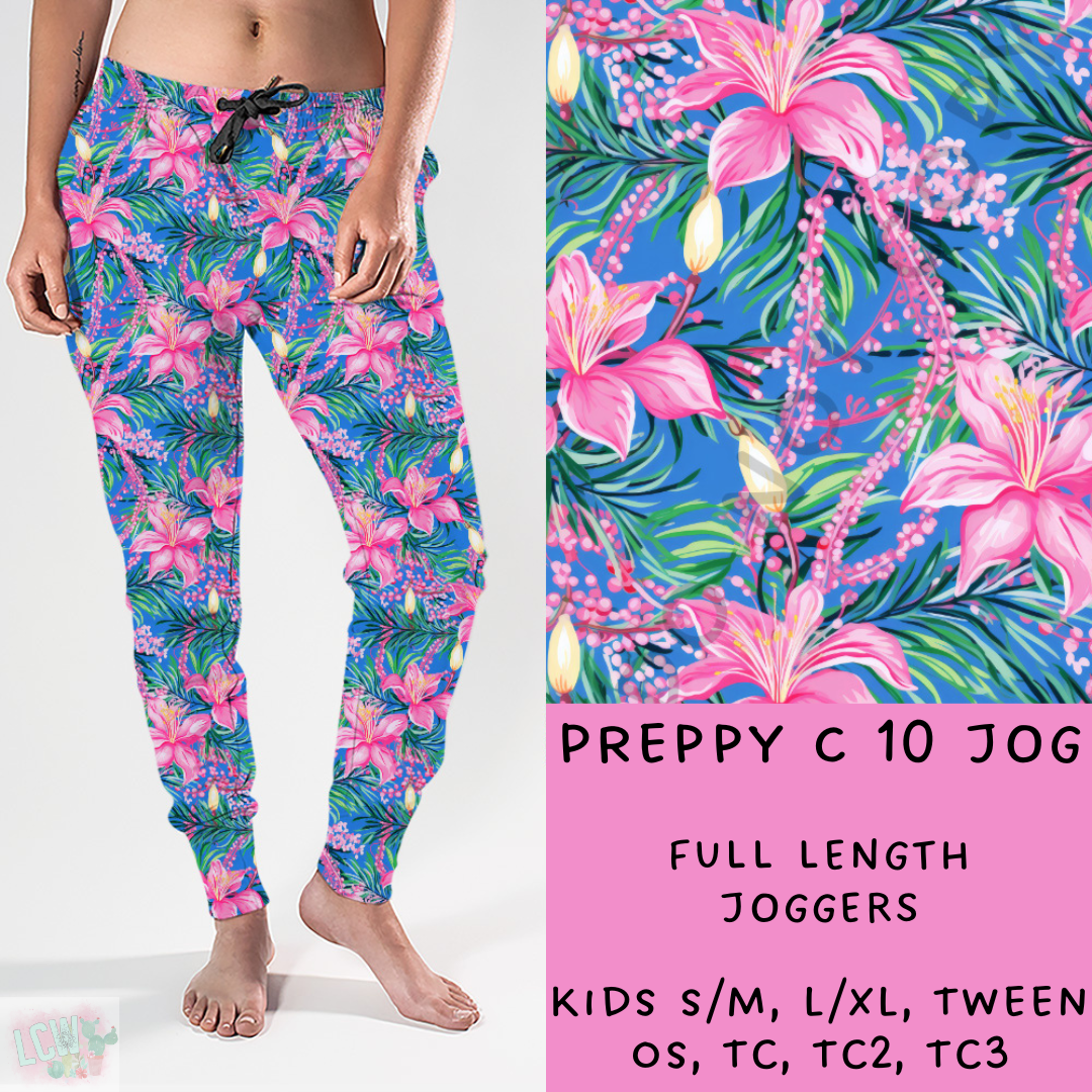 Ready To Ship- Preppy C 10 Joggers - TC2