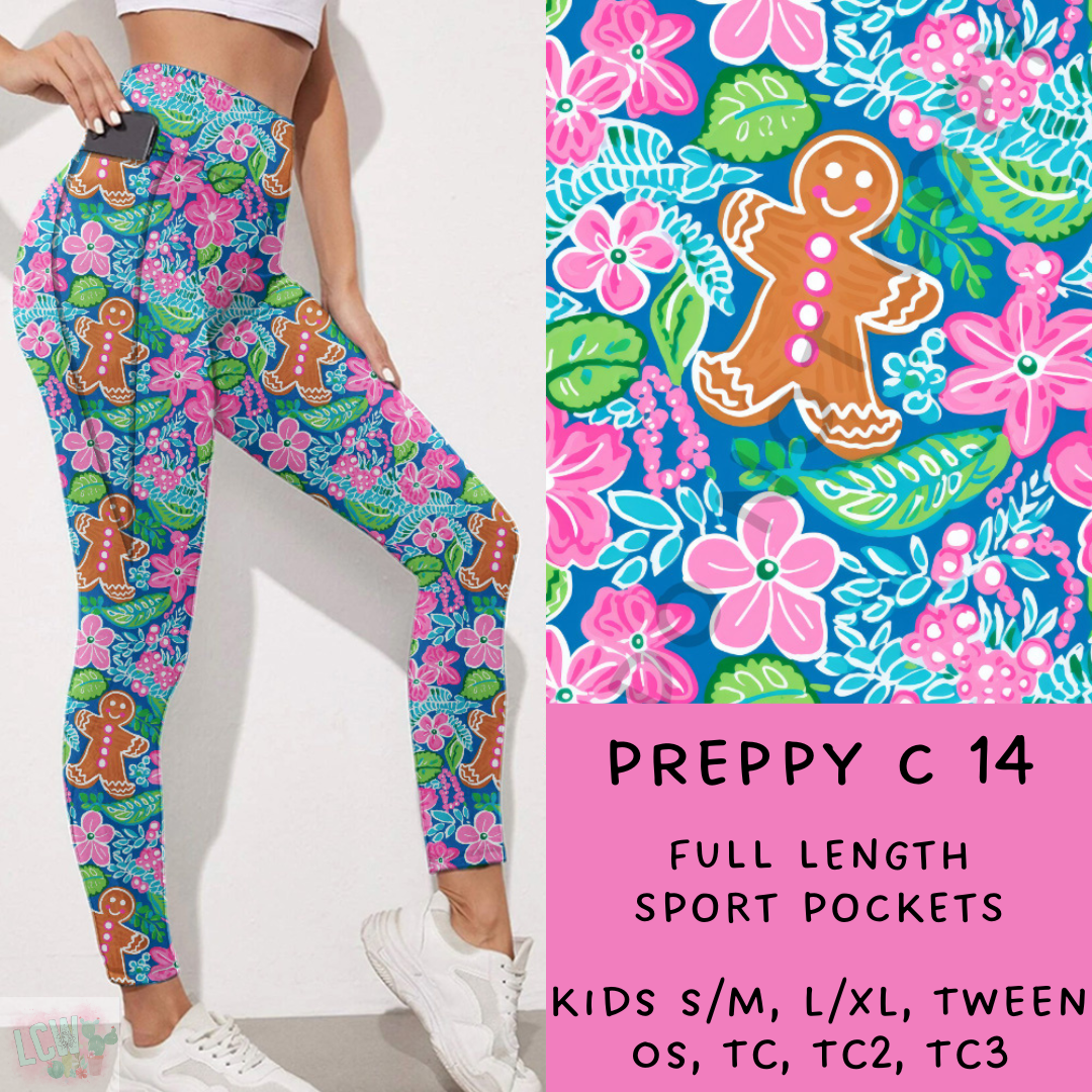 Ready To Ship - Preppy C 14 Leggings & Joggers