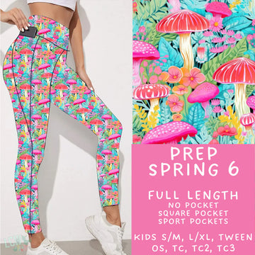 Ready To Ship - Preppy Spring 6 Leggings