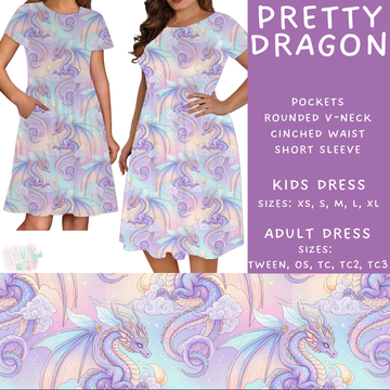 Batch #471 - November Request Run - Closes 1/2 - ETA late Feb - Pretty Dragon Adult & Kids Dresses