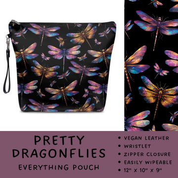 Batch #246 - The Everything Pouch - Closes 11/29 - ETA mid Jan - Pretty Dragonflies Everything Pouch