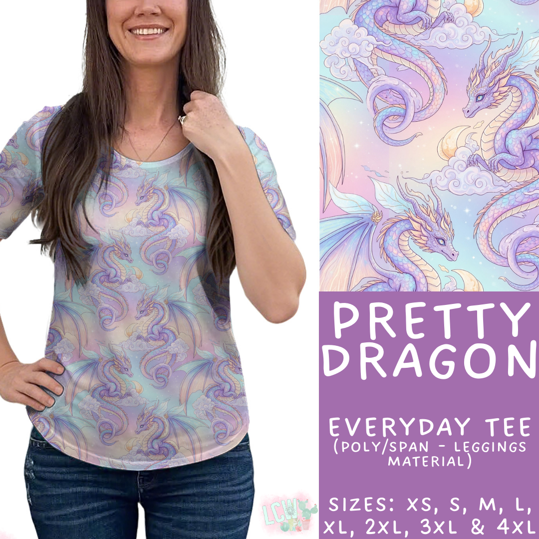Batch #471 - November Request Run - Closes 1/2 - ETA late Feb - Pretty Dragon Everyday Tee
