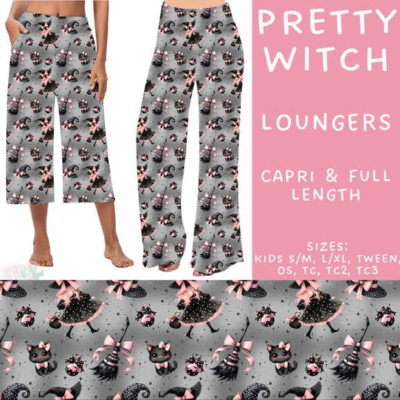 Ready To Ship - Pretty Witch Full Length Loungers - TC2