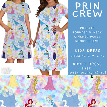Batch #472 - Magical Faves 16 - Closes 1/5 - ETA late Feb - Prin Crew Adult & Kids Dresses