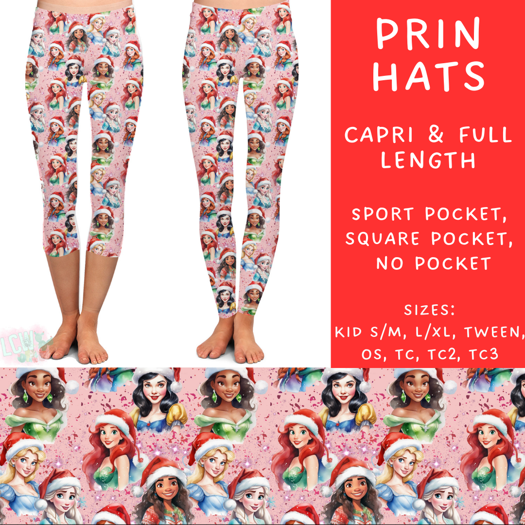 Batch #228 - Christmas Magic 2 - Closes 10/31 - ETA early/mid Dec - Prin Hats Full and Capri Length Leggings