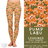 Ready to Ship - Pump Labu Full Length Leggings - Sport Pocket OS