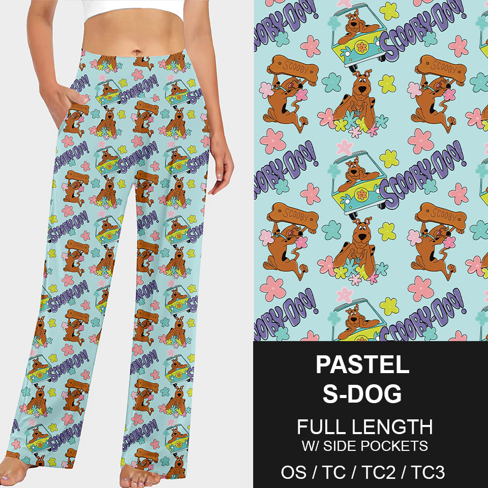 RTS - Pastel S-Dog Lounger Pants