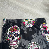 Sugar Skull Orchid Soft Leggings