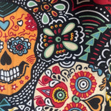 Earth Tone Sugar Skull Leggings - Buttery Soft Stretch for All-Day Wear - Classic Comfort Fit