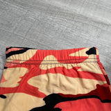 Orange Camo Print Leggings