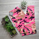 Pink Ice Cream Camo Print Soft Leggings