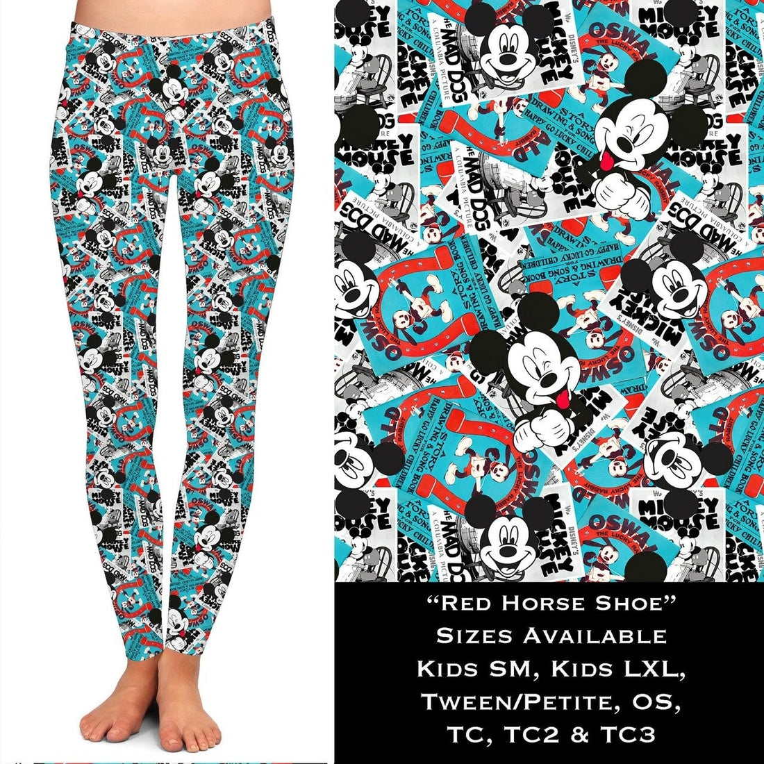 Extra Soft printed leggings with 4-way stretch fabric, so you can move with absolute comfort and ease.