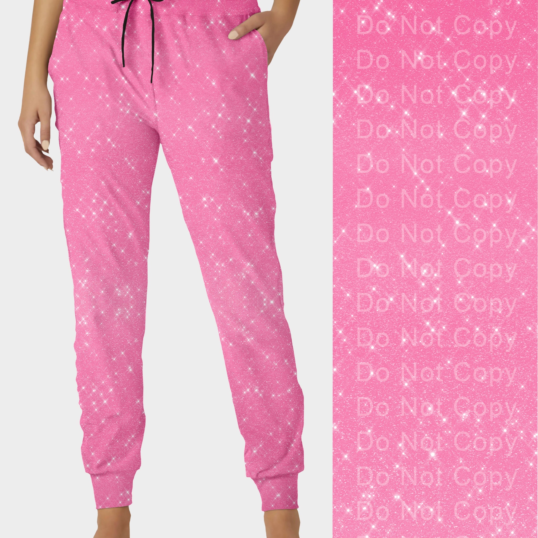 RTS - Pink Sparkle Joggers