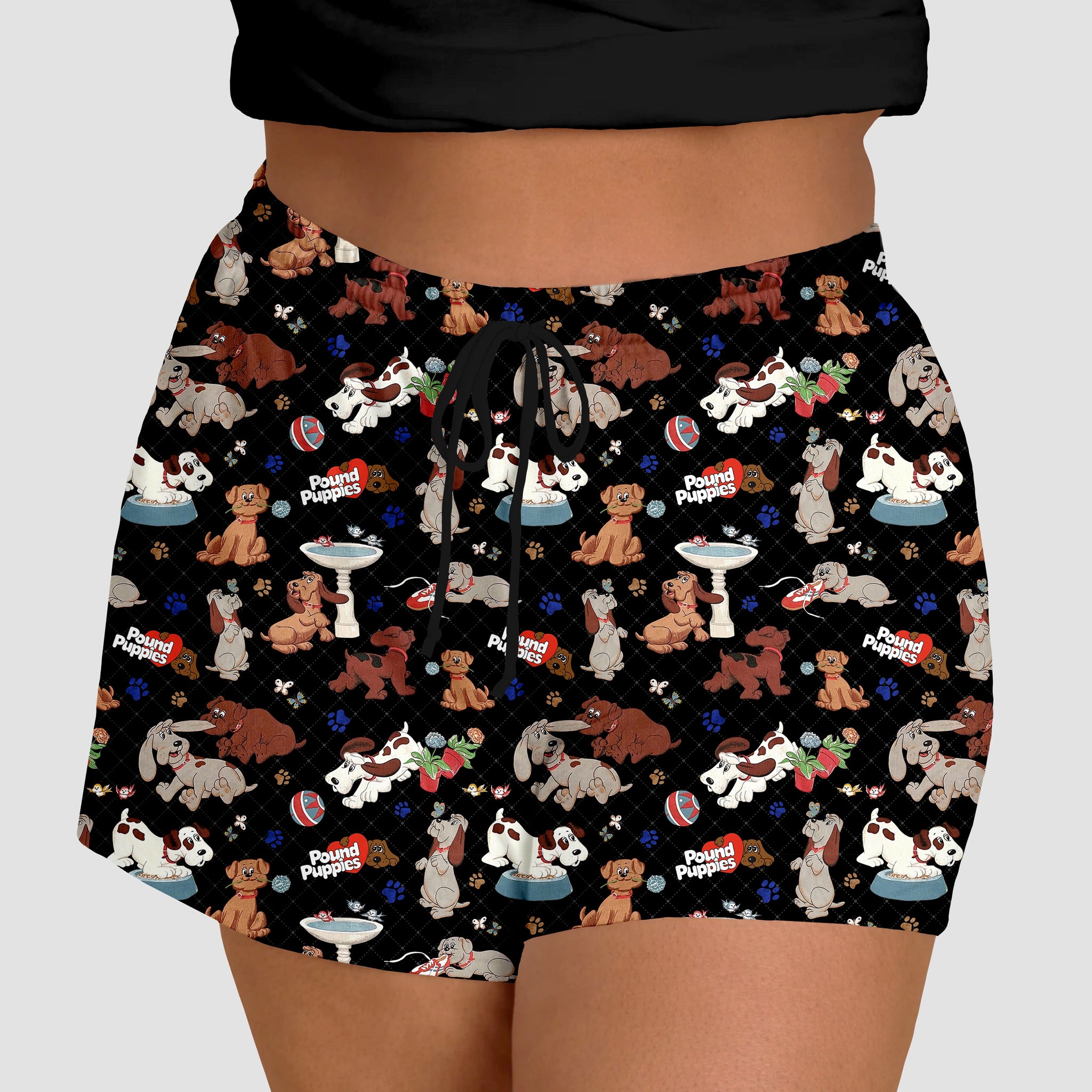 RTS - Playful Pups Jogger Shorts