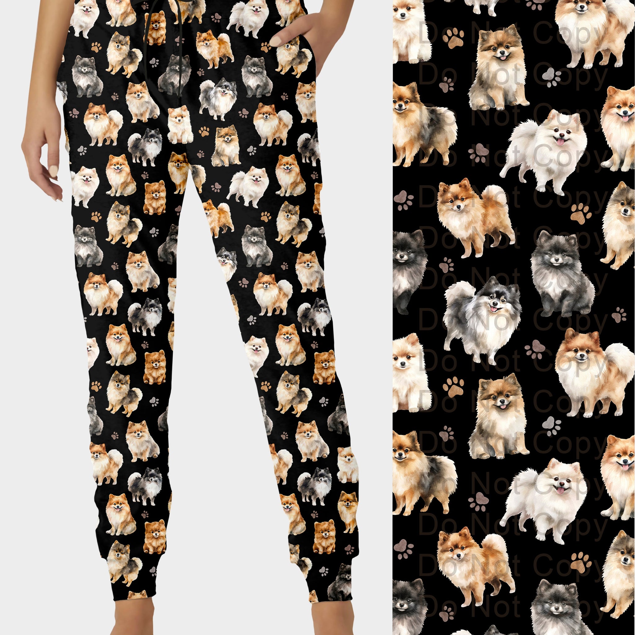 RTS - Pomeranian Dog Breed Joggers