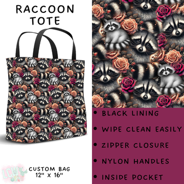 Batch #209 - Fun Run 5 - Closes 10/2 - ETA mid Nov - Raccoon Tote