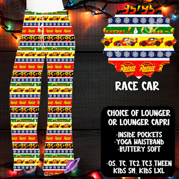 RACE CAR  - LOUNGER XMAS SWEATER RUN CLOSING 10/30