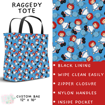 Batch #272 - Storybook Collection - Closes 1/17 - ETA late March - Raggedy Tote