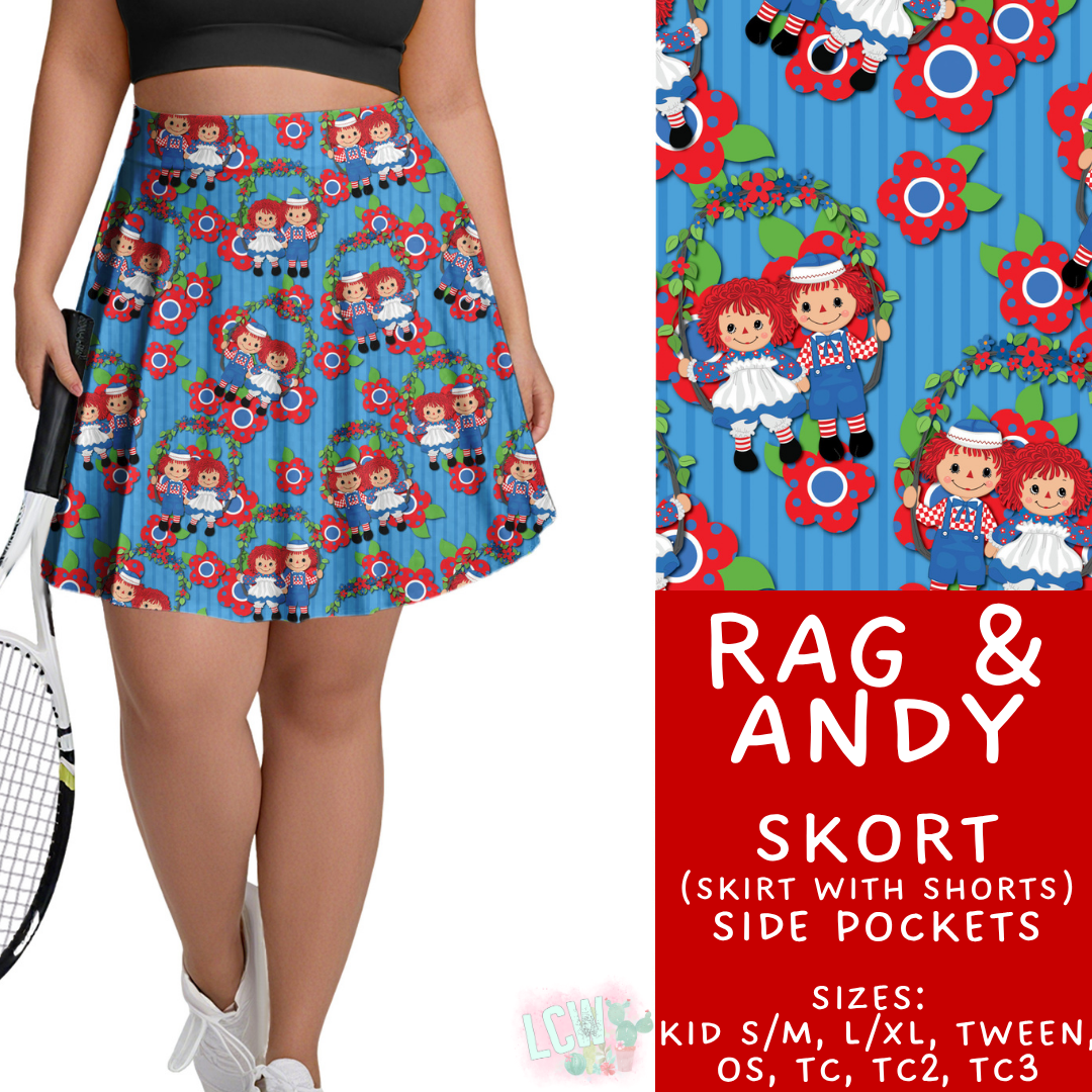 Batch #456 - Storybook Collection 4 - Closes 11/28 - ETA late Jan - Rag & Andy Skort