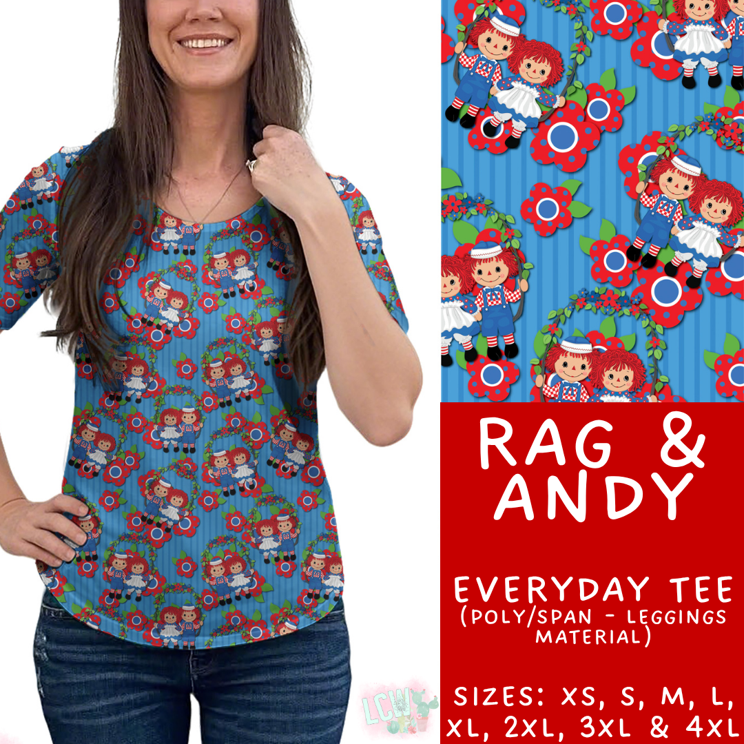 Batch #456 - Storybook Collection 4 - Closes 11/28 - ETA late Jan - Rag & Andy Everyday Tee