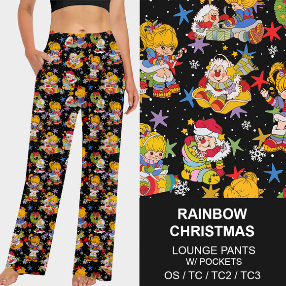 RTS - Rainbow Christmas Lounge Pants