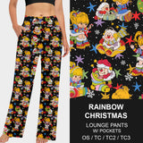 RTS - Rainbow Christmas Lounge Pants