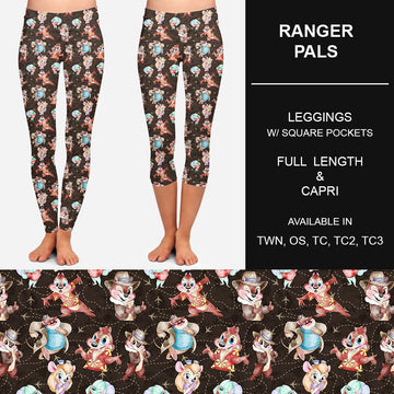 RTS - Ranger Pals Leggings w/ Pockets