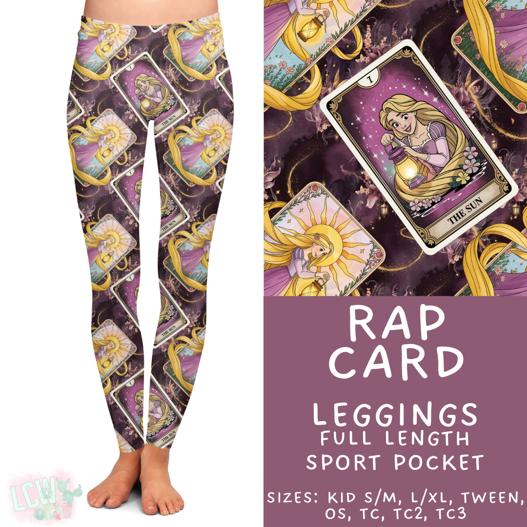 Batch #474 - Princess Tarot - Closes 1/12 - ETA early/mid March - Rap Card Full Length Leggings