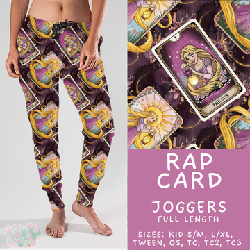 Batch #474 - Princess Tarot - Closes 1/12 - ETA early/mid March - Rap Card Joggers