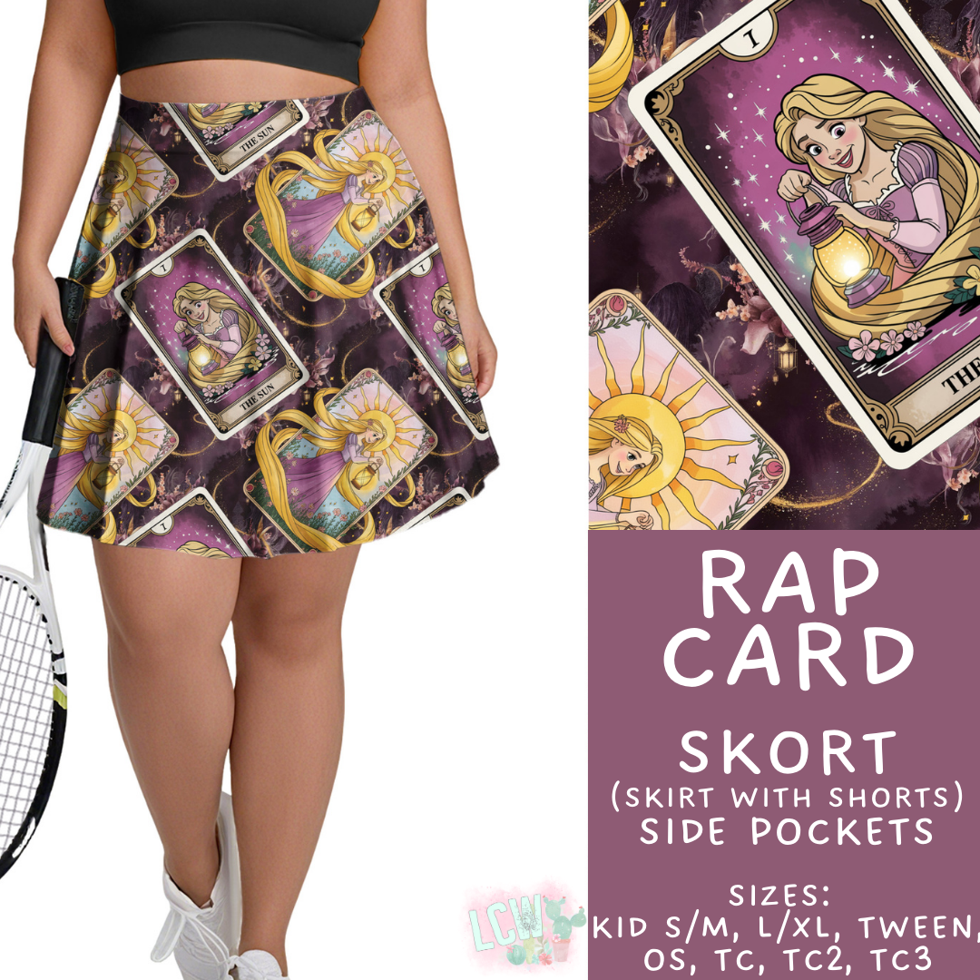 Batch #474 - Princess Tarot - Closes 1/12 - ETA early/mid March - Rap Card Skort