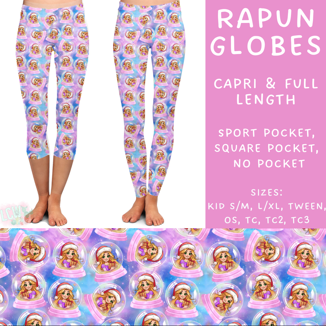 Batch #220 - Christmas Magic - Closes 10/21 - ETA late Nov - Rapun Globes Full and Capri Length Leggings