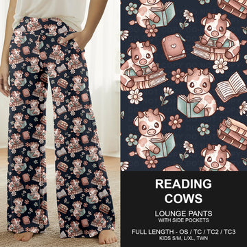 B267 - Preorder Reading Cows Lounge Pants (Closes 12/21. ETA late Feb.)