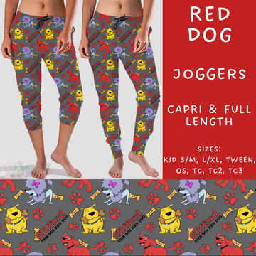 Batch #272 - Storybook Collection - Closes 1/17 - ETA late March - Red Dog Full and Capri Length Joggers