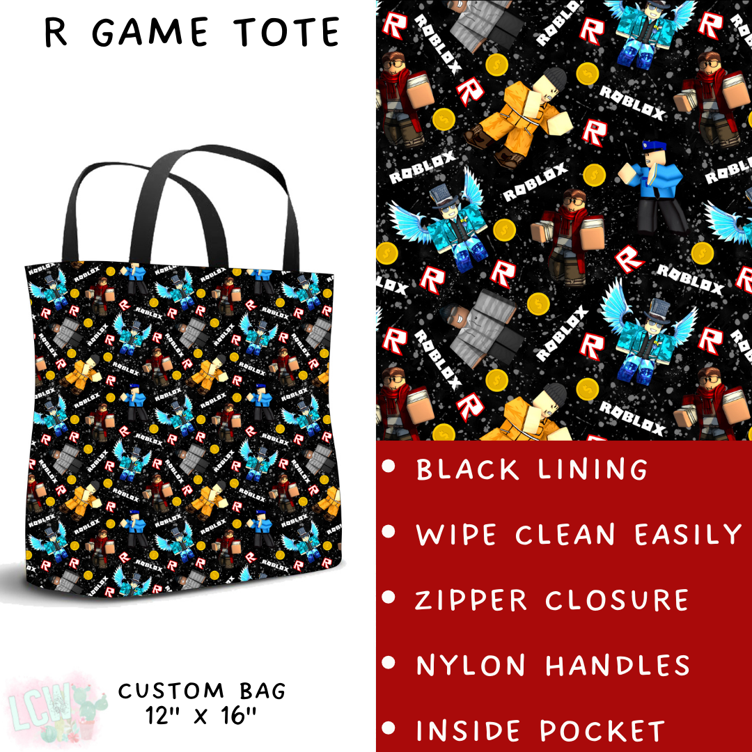 Batch #277 - December Request Run - Closes 1/27 - ETA late March - R Game Tote