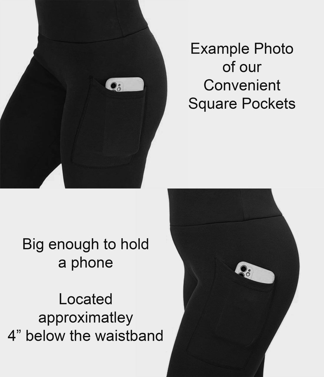 RTS - Kitty Cat Side Design Leggings with Pockets