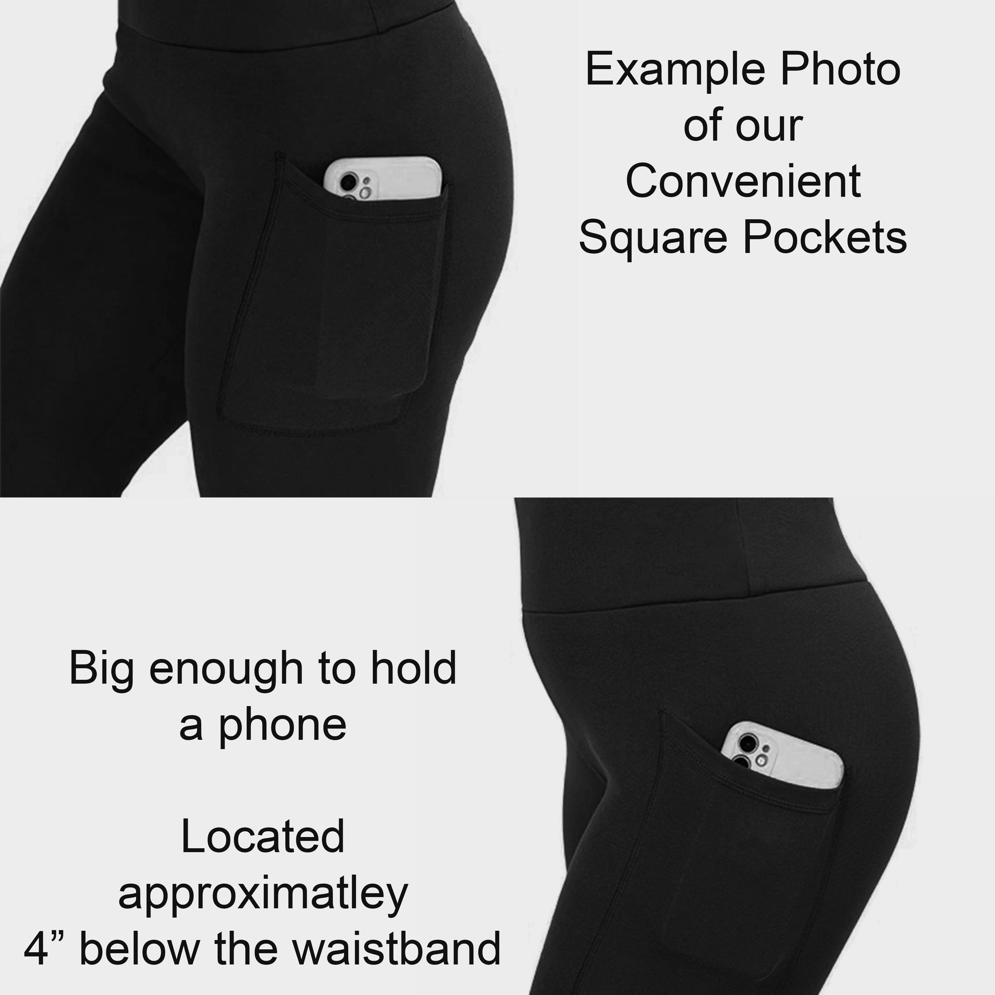 RTS - Haunted Cow Leggings w/ Pockets