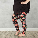 Watermelon Slices Bicycle Leggings