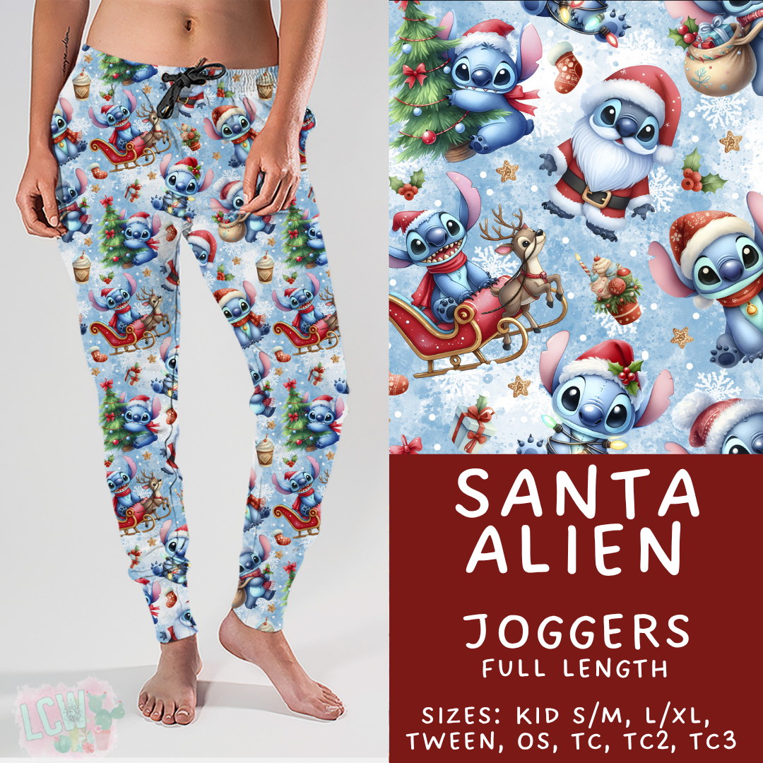 Ready to Ship - Santa Alien Joggers - TC2
