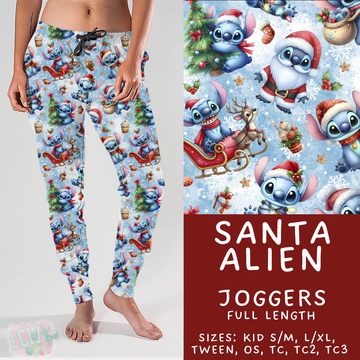 Ready to Ship - Santa Alien Joggers - TC2