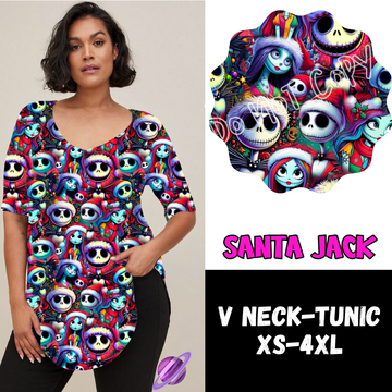 SANTA JACK -PPO12 - V-NECK TUNIC PREORDER CLOSING 10/8